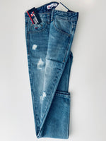 Exclusive Kelly Boyfriend Distressed Slim Fit Denim Jeans